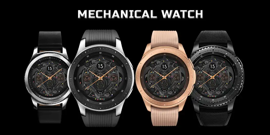 Play Mechanical: Analog Watch Face as an online game Mechanical: Analog Watch Face with UptoPlay