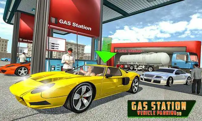 Play Mechanic  Gas Station Vehicle Parking 3D