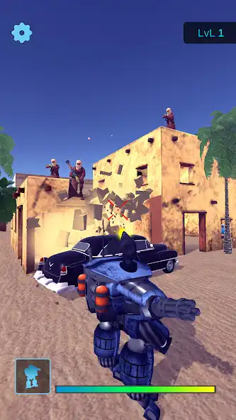 Play Mech Defence as an online game Mech Defence with UptoPlay