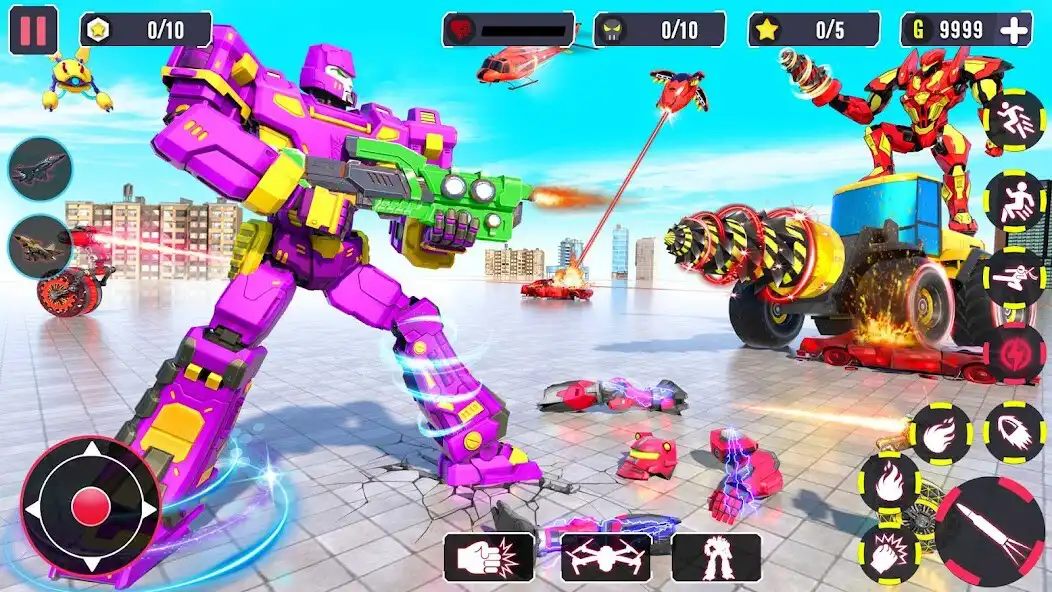 Play Mech Robot Car Transform Games as an online game Mech Robot Car Transform Games with UptoPlay