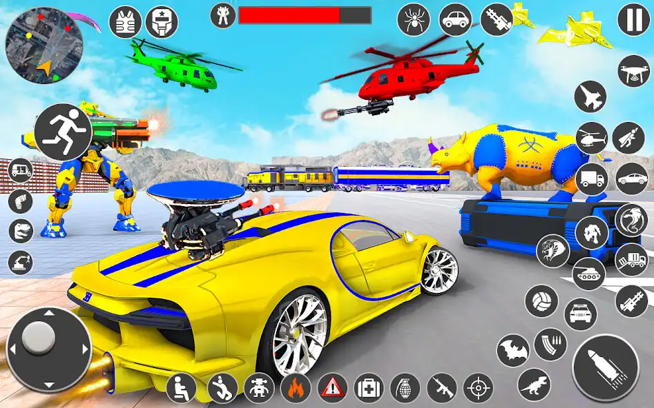 Play Mech Robot Transforming Games as an online game Mech Robot Transforming Games with UptoPlay