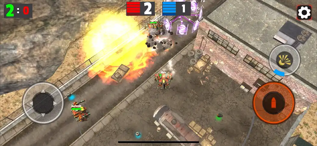 Play Mechs Multiplayer as an online game Mechs Multiplayer with UptoPlay