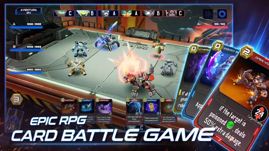 Play MEDABOTS: Card Battle RPG Game  and enjoy MEDABOTS: Card Battle RPG Game with UptoPlay