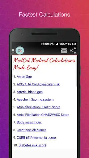 Play MedCal Lite Fastest Medical Calculator  and enjoy MedCal Lite Fastest Medical Calculator with UptoPlay