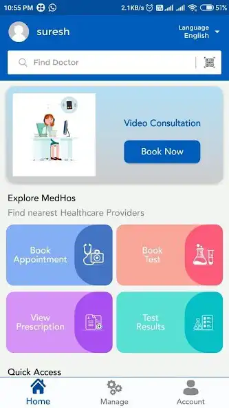 Play MedHos - Find Doctor, Dentist and Book Appointment as an online game MedHos - Find Doctor, Dentist and Book Appointment with UptoPlay