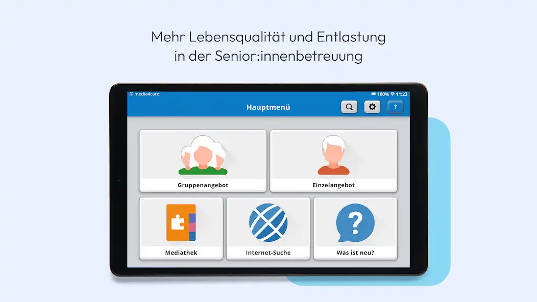 Play Media4Care: Betreuungs-App as an online game Media4Care: Betreuungs-App with UptoPlay