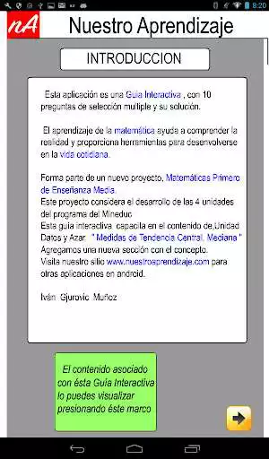 Play Mediana Medida Tend. Central as an online game Mediana Medida Tend. Central with UptoPlay