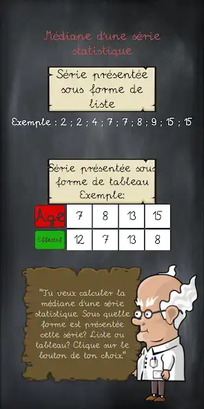 Play Mediane dune série statistiqu  and enjoy Mediane dune série statistiqu with UptoPlay