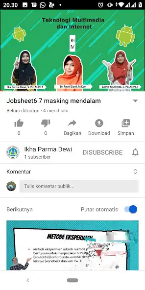 Play Media Pembelajaran Multimedia dan Internet  and enjoy Media Pembelajaran Multimedia dan Internet with UptoPlay