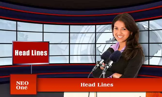 Play media photo editor-press conference: news frames