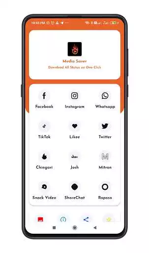 Play Media Saver - Save  FB, Insta, Whatsapp Status as an online game Media Saver - Save  FB, Insta, Whatsapp Status with UptoPlay