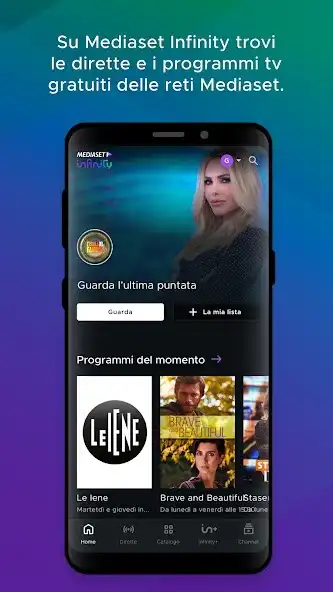 Play Mediaset Infinity  and enjoy Mediaset Infinity with UptoPlay