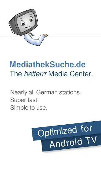 Play MediathekSuche for Android TV  and enjoy MediathekSuche for Android TV with UptoPlay