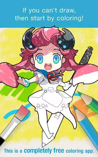 Play MediBang Colors coloring book