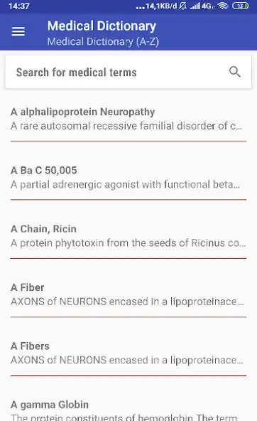 Play Medical Dictionary Offline as an online game Medical Dictionary Offline with UptoPlay