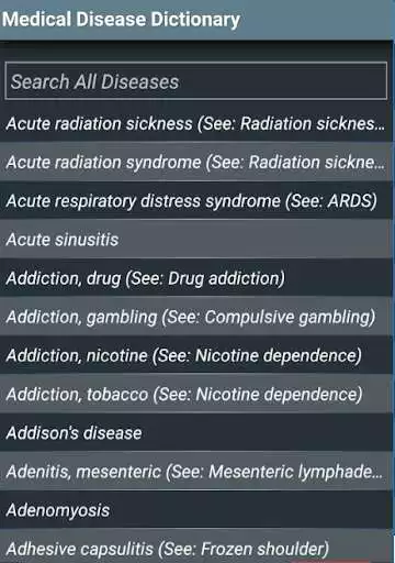 Play Medical Disease Dictionary  and enjoy Medical Disease Dictionary with UptoPlay
