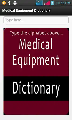 Play Medical Equipment Dictionary  and enjoy Medical Equipment Dictionary with UptoPlay