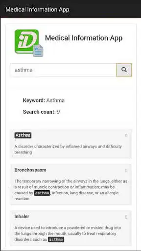 Play Medical Information App as an online game Medical Information App with UptoPlay