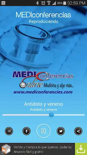 Play MEDIconferencias  and enjoy MEDIconferencias with UptoPlay