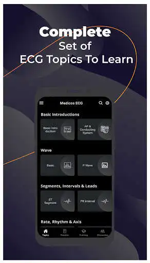 Play Medicos ECG :Clinical Guide  Daily EKG/ ECG Cases as an online game Medicos ECG :Clinical Guide  Daily EKG/ ECG Cases with UptoPlay