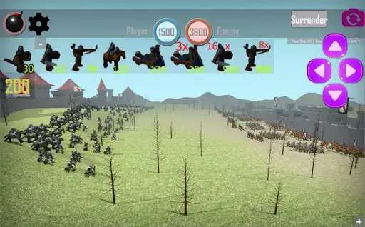 Play Medieval Battle: RTS Strategy as an online game Medieval Battle: RTS Strategy with UptoPlay