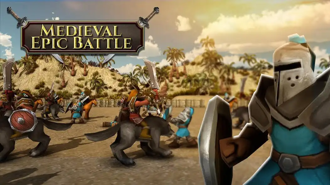 Play Medieval Epic Battle Simulator as an online game Medieval Epic Battle Simulator with UptoPlay