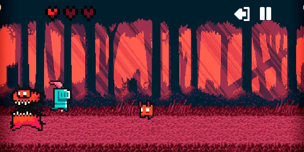 Play Medieval Rush : Pixel Runner as an online game Medieval Rush : Pixel Runner with UptoPlay