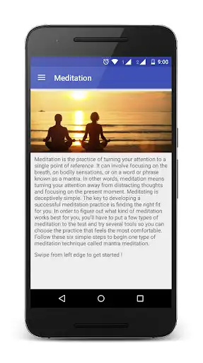 Play Meditation(6-Easy Steps Guide)  and enjoy Meditation(6-Easy Steps Guide) with UptoPlay