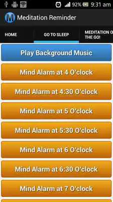 Play Meditation Reminder Play Meditation Reminder