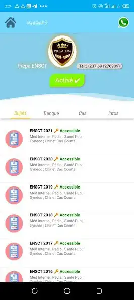 Play MedQCM as an online game MedQCM with UptoPlay