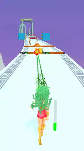Play Medusa Run 3D as an online game Medusa Run 3D with UptoPlay