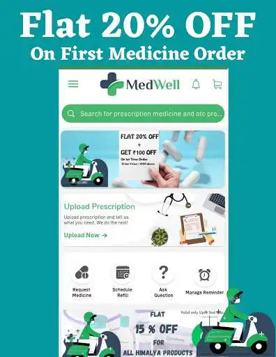 Play MedWell - Online Medicine Ordering App as an online game MedWell - Online Medicine Ordering App with UptoPlay