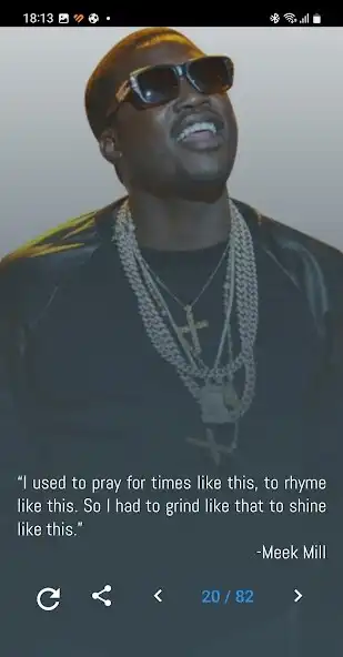 Play Meek Mill Quotes and Lyrics as an online game Meek Mill Quotes and Lyrics with UptoPlay