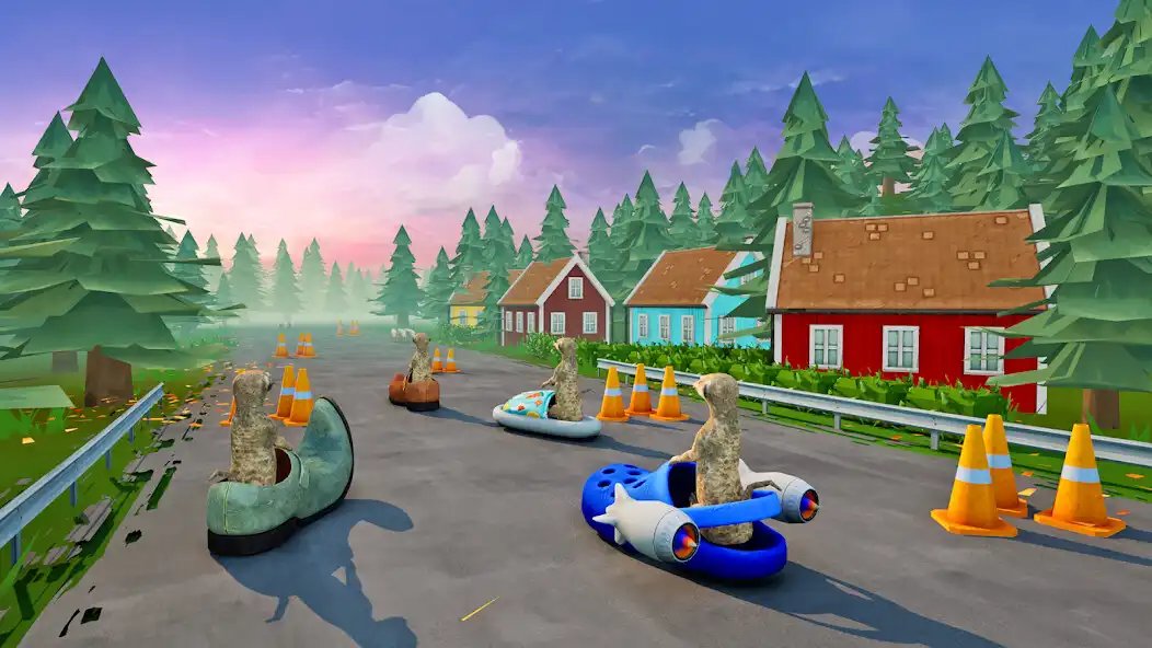 Play Meerkat Race as an online game Meerkat Race with UptoPlay