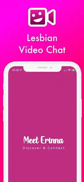 Play Meet Erinna: Lesbian Dating with Random Chat Video  and enjoy Meet Erinna: Lesbian Dating with Random Chat Video with UptoPlay