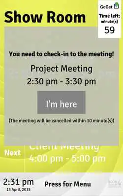 Play Meeting Room Display 4