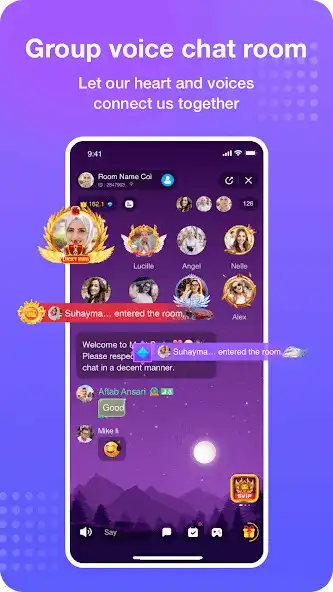 Play Meet Party - Voice Party  and enjoy Meet Party - Voice Party with UptoPlay