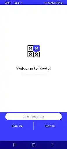 Play Meetp - Cloud Meetings Refined as an online game Meetp - Cloud Meetings Refined with UptoPlay