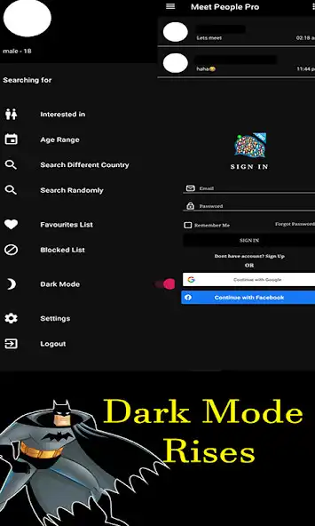 Play Meet People Pro - Random Chat as an online game Meet People Pro - Random Chat with UptoPlay