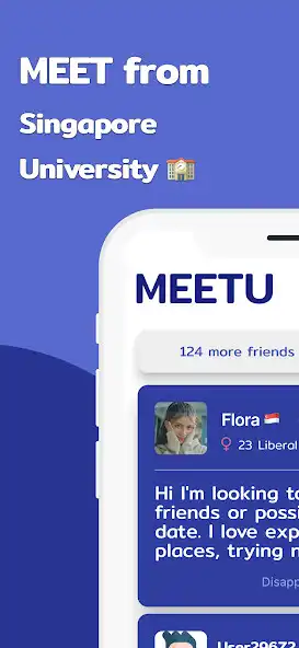 Play MEETU: Dating, Friends in SG as an online game MEETU: Dating, Friends in SG with UptoPlay