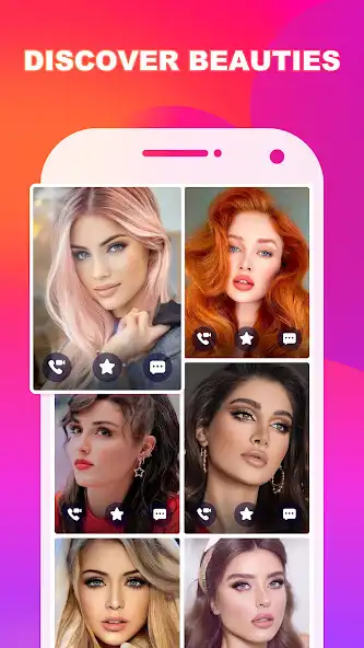 Play Meeya Lite:Video Chat  Social as an online game Meeya Lite:Video Chat  Social with UptoPlay