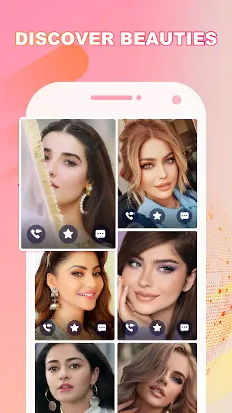 Play Meeya Pro: Chat with strangers as an online game Meeya Pro: Chat with strangers with UptoPlay