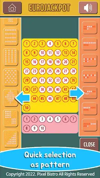 Play Megaball Europe Pattern Lotto as an online game Megaball Europe Pattern Lotto with UptoPlay