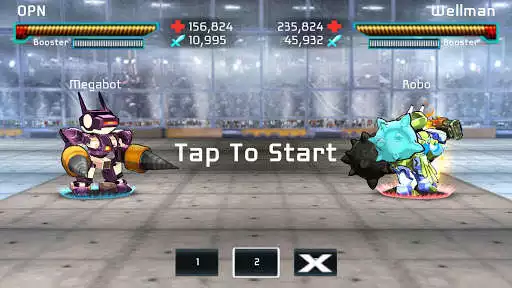 MegaBots Battle Arena: Build Fighter Robot online game with UptoPlay