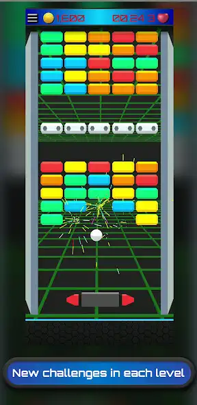 Play Mega-Brickbraker Classic as an online game Mega-Brickbraker Classic with UptoPlay