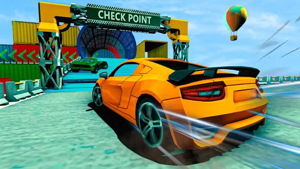 Play Mega Car Racing stunt Games.  and enjoy Mega Car Racing stunt Games. with UptoPlay