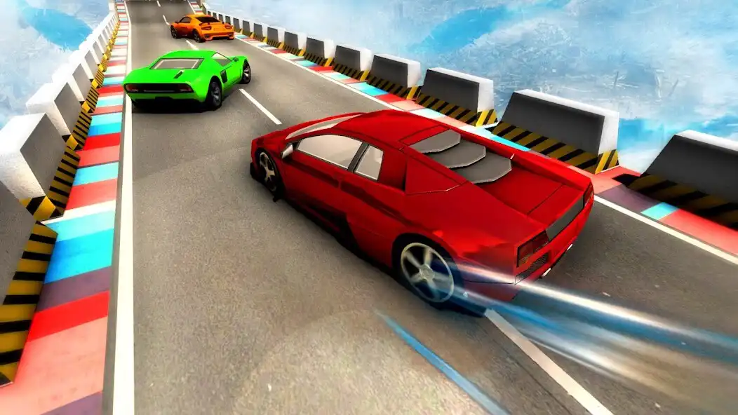 Play Mega Car Racing stunt Games. as an online game Mega Car Racing stunt Games. with UptoPlay