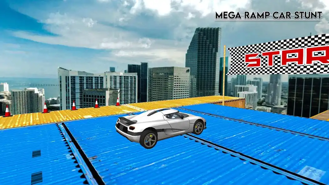 Play Mega Car Ramp Stunts  and enjoy Mega Car Ramp Stunts with UptoPlay