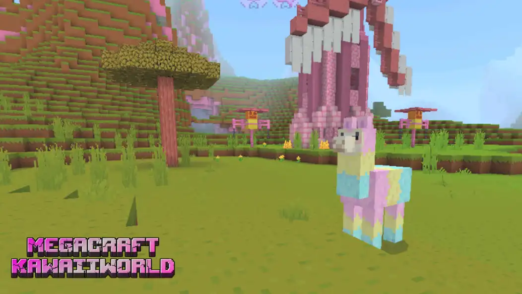 Play Megacraft - KawaiiWorld 3D as an online game Megacraft - KawaiiWorld 3D with UptoPlay