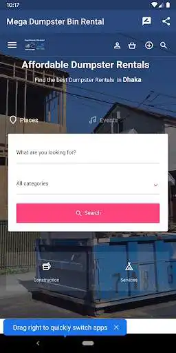 Play Mega Dumpster Bin Rental as an online game Mega Dumpster Bin Rental with UptoPlay